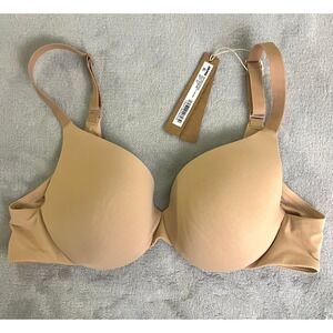 Skims 34A Smoothing Intimates Full Coverage Lightly Lined Bra Clay BA-TSH-4655
